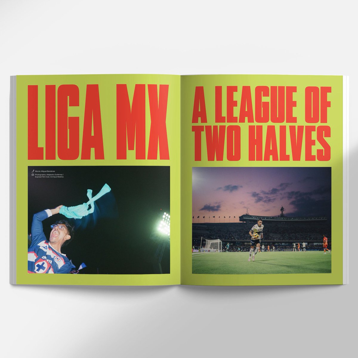 glorymag_'s tweet photo. Glory Mexico edition selling fast!

240 pages dedicated to Mexican football, food and culture. 

- Mexico 70 and 86 World Cups
- COPA 71, the story of the lost women’s World Cup, with exclusive interview with co-director Rachel Ramsay
- The Unbreakable Azteca, written by cult Mexican writer @JuanVilloro56 
- An overview of LigaMX, by talented Mexican writer @mbalderas_ 
- Exclusive interview with Mexican legend and scorer of ridiculous goals, Hugo Sanchez
- Retro shirt shopping at @esdeepoca 

All captured on film by the incredible @expiredfilmclub and Enrique Medina. 

Plus much, much more!

https://t.co/iVc9Undcne