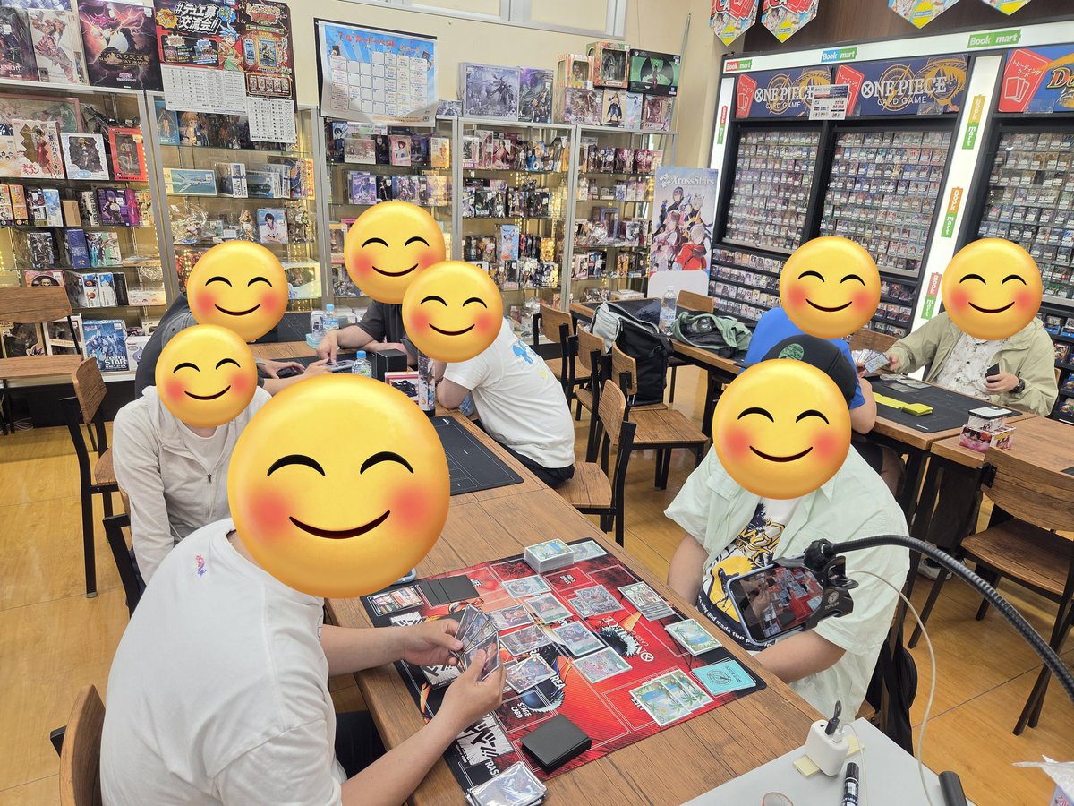 本日のワンピース交流会 3名の参加です⸜(*˙꒳˙*)⸝ ありがとうござい