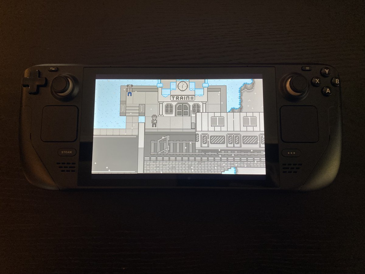 CourierTale's tweet photo. I'm finally able to test Couirer Tale on Steam Deck! 

It seems to work, you just might need to toggle fullscreen on and off in the options menu.

Courier Tale is currently 66% off as part of the Steam Summer Sale...

#screenshotsaturday #steamdeck #steamsummersale https://t.co/tLiY25SywJ
