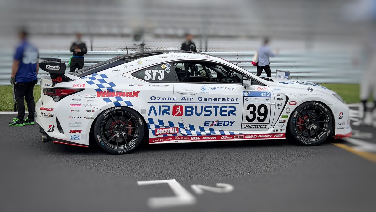 スーパー耐久Rd.4 SUGO ST-3クラス 🥇39号車 エアバスター Winwax