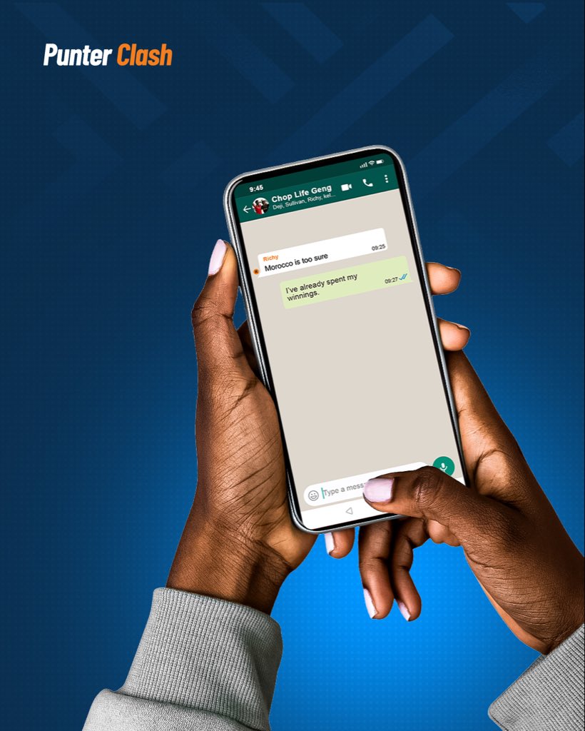 punterclash's tweet photo. Football group chats are always the loudest before kickoff. 😂

Somebody’s confidence is about to disappear after 90 minutes.
  
What’s your prediction for this match? https://t.co/HOsLAZduNg