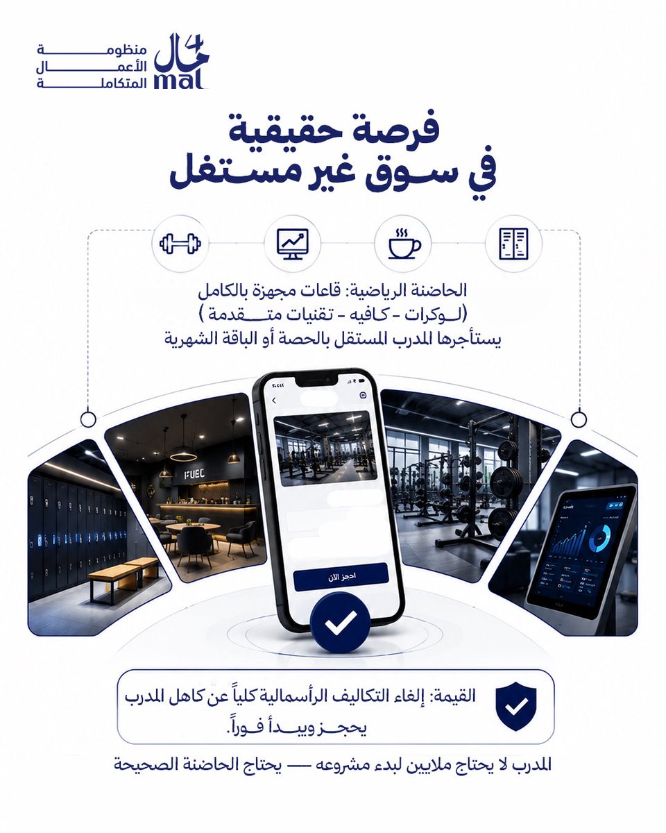 4malksa's tweet photo. رائد أعمال جاء بفكرة مبتكرة لم نرها في السوق السعودي.
مشروع جاهز 85%. طلب 200 ألف ريال.
عندما دخل فريق 4MAL في التفاصيل — اكتشفنا أن المشكلة الحقيقية لم تكن في المبنى.
#4MAL
#Case_Study
#حاضنة_رياضية
#Pitch_Deck https://t.co/4oQ9KPObmY