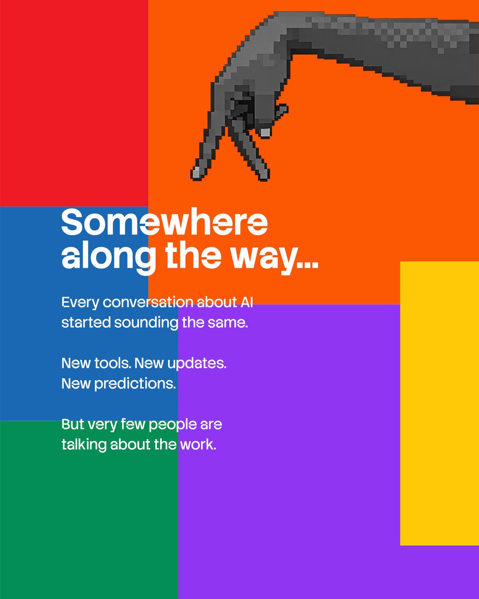 Prompts2Pixels's tweet photo. There's a reason we're building this.

It's bigger than AI.
It's about people, the process, and the conversations we've been missing.

Swipe to read.

#promptstopixels #AIMixer #foryou https://t.co/UXWriIdbRw