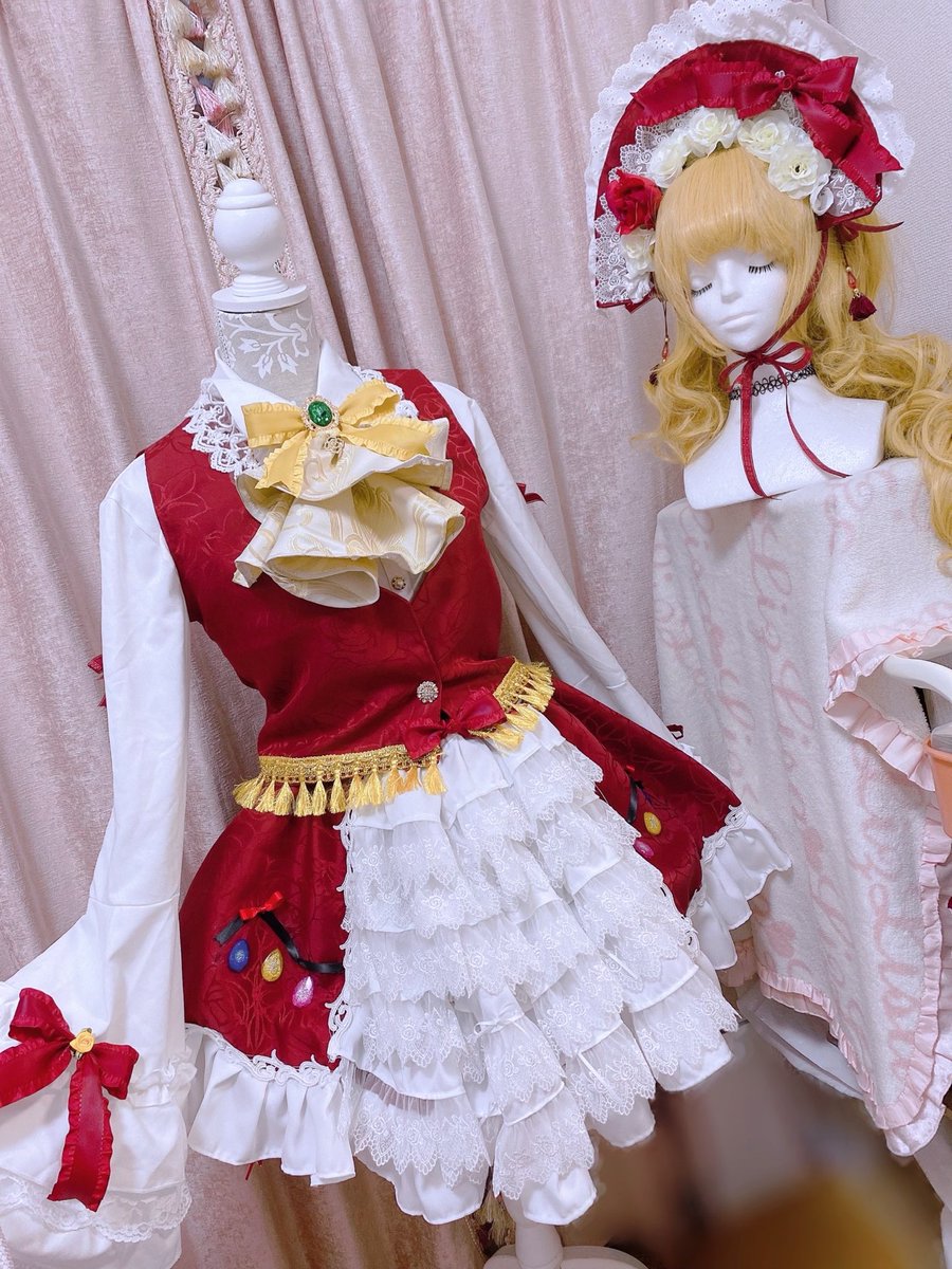 okaemina_cos's tweet photo. 製作したフランちゃんのアレンジ衣装🎀🪡

#7月4日はフランの日 https://t.co/dY4WUnHx0q