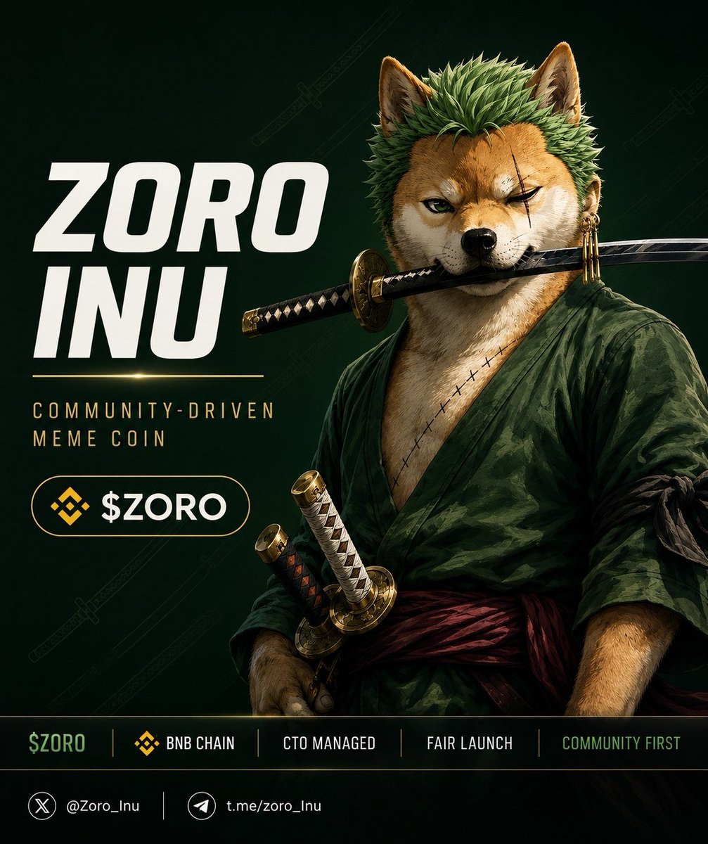 Zoro_Inu's tweet photo. @Sob__NE Real Builders always win long-term

Same mindset with $ZORO not here for hype 

But for legacy. https://t.co/AWZMHj2fdO