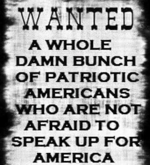 Strife4America's tweet photo. Wanted: True Americans. 🇺🇸 https://t.co/d3bnGj3CWc