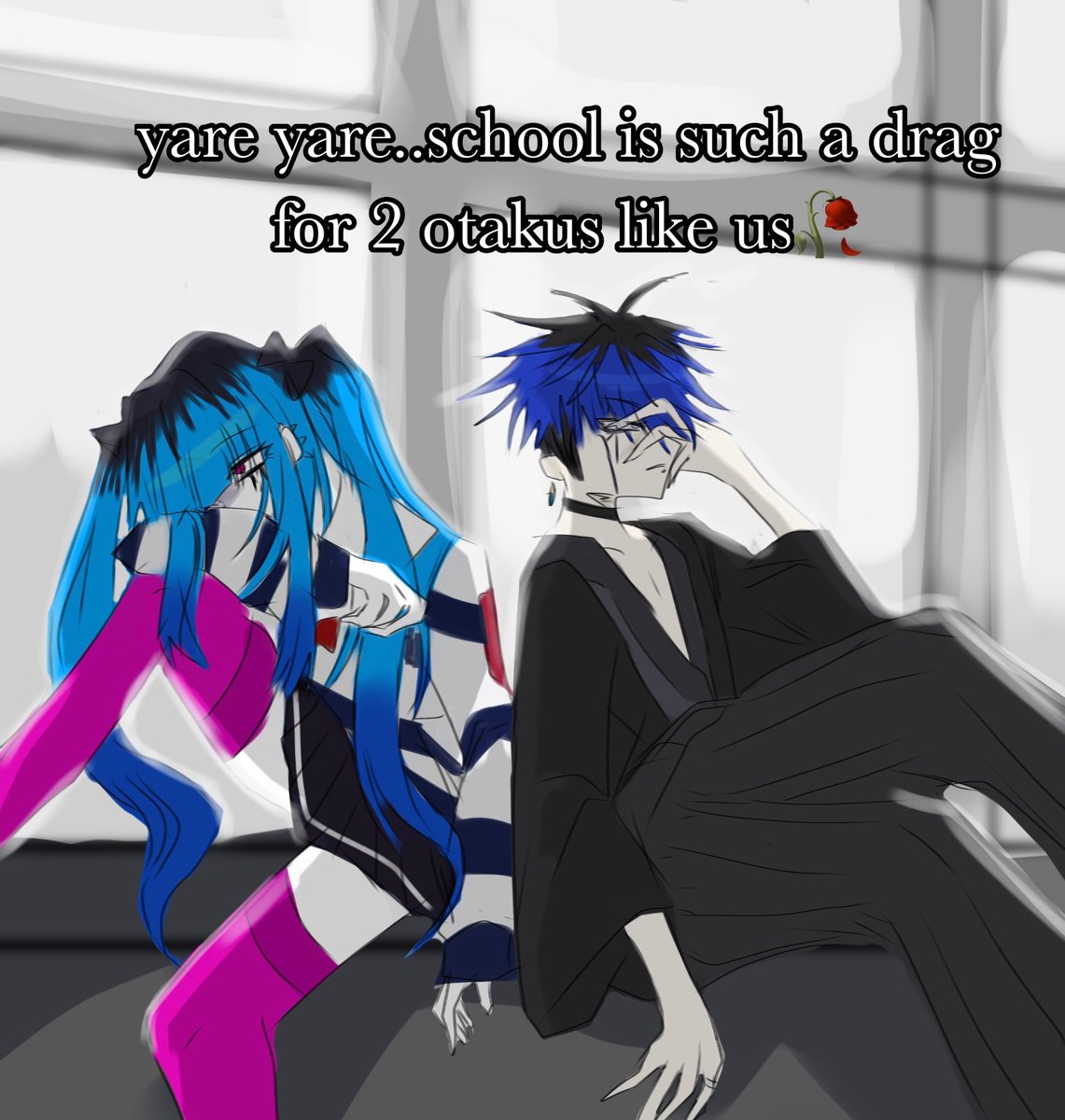 bluenozomi's tweet photo. yare yare.. @GordonHints https://t.co/wL6aDNYefo
