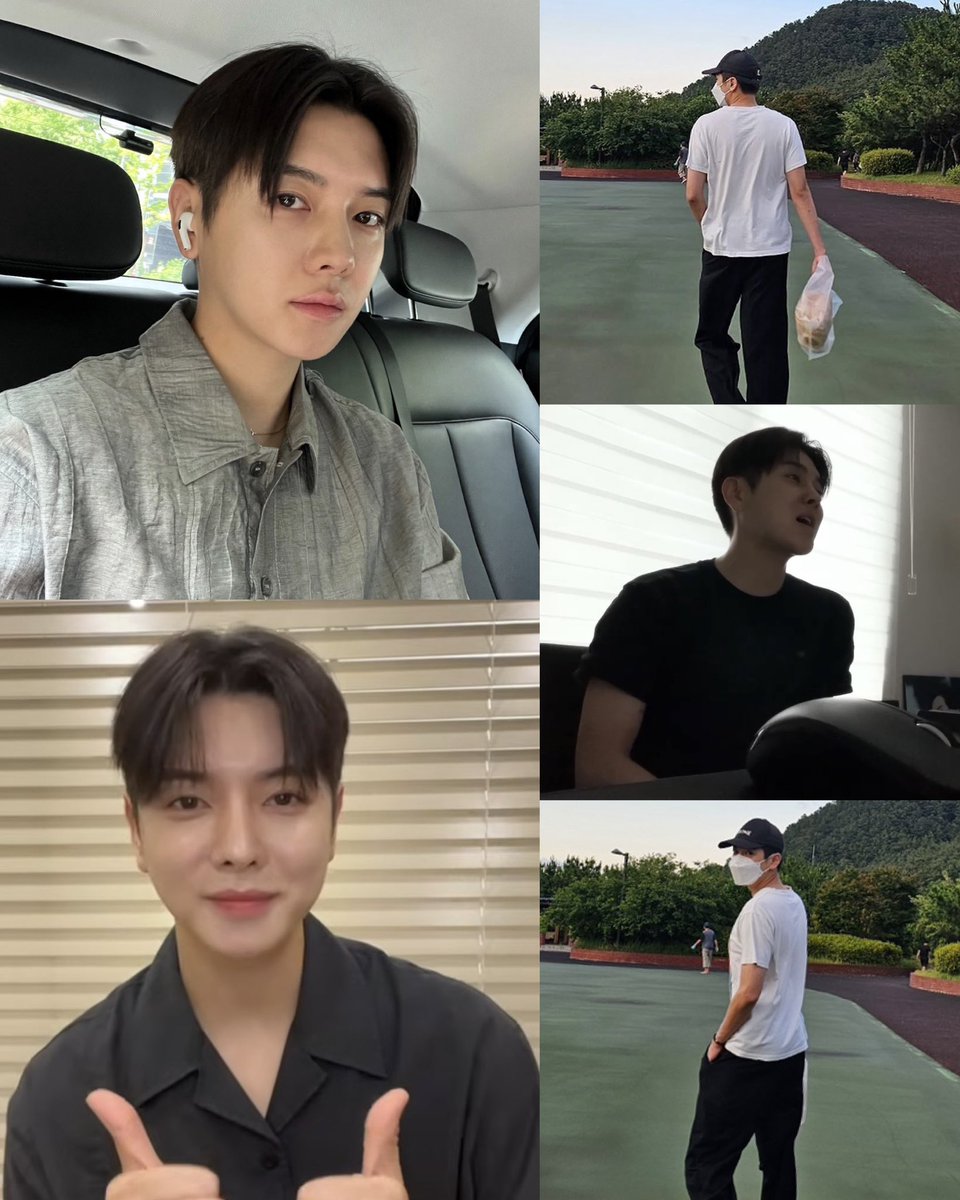 bamsaegno's tweet photo. Mingi updates since his military discharge ❤️ https://t.co/PV7k1Li8SM