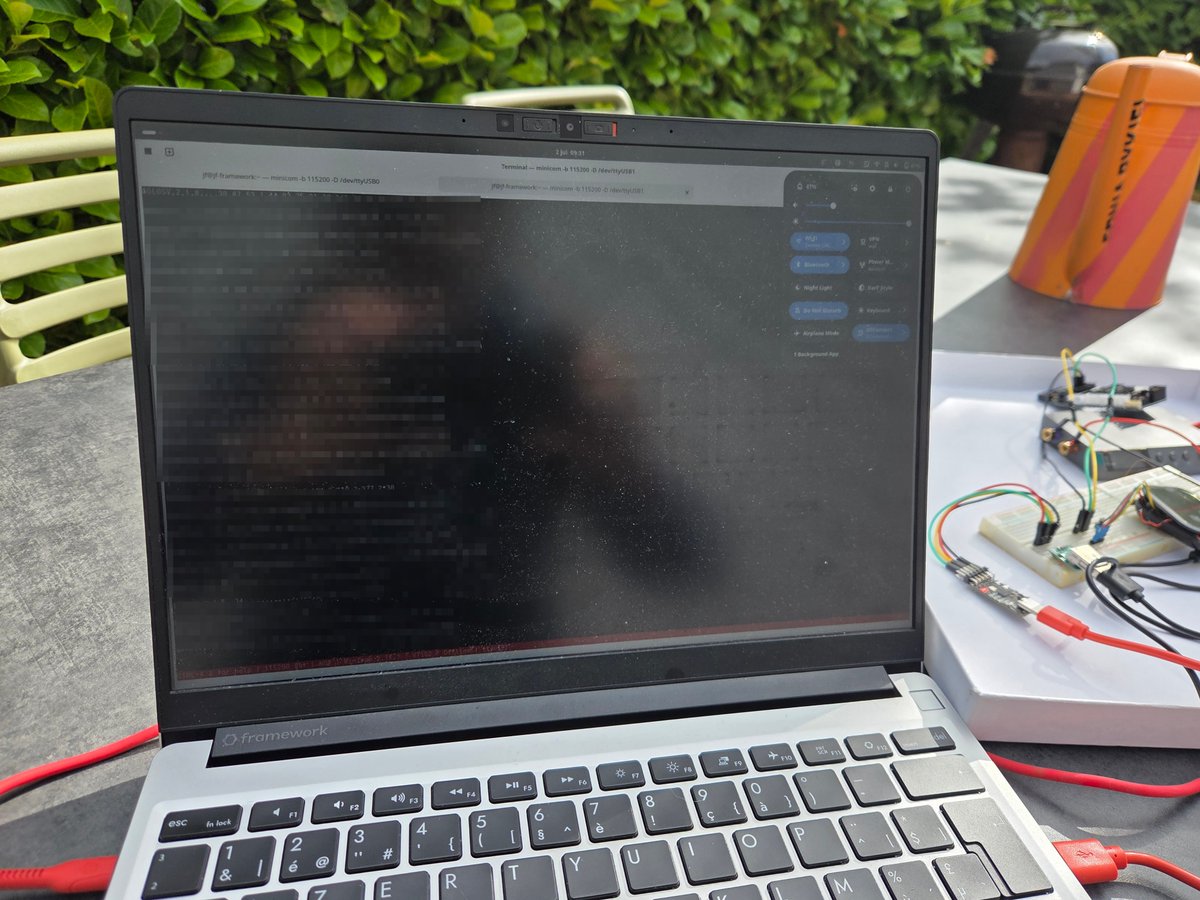 codingfield's tweet photo. We have a fix!  Testing the GPS receiver on the #Pine64 #PineTimePro prototype!

@thepine64 https://t.co/zUEfwtgLg6