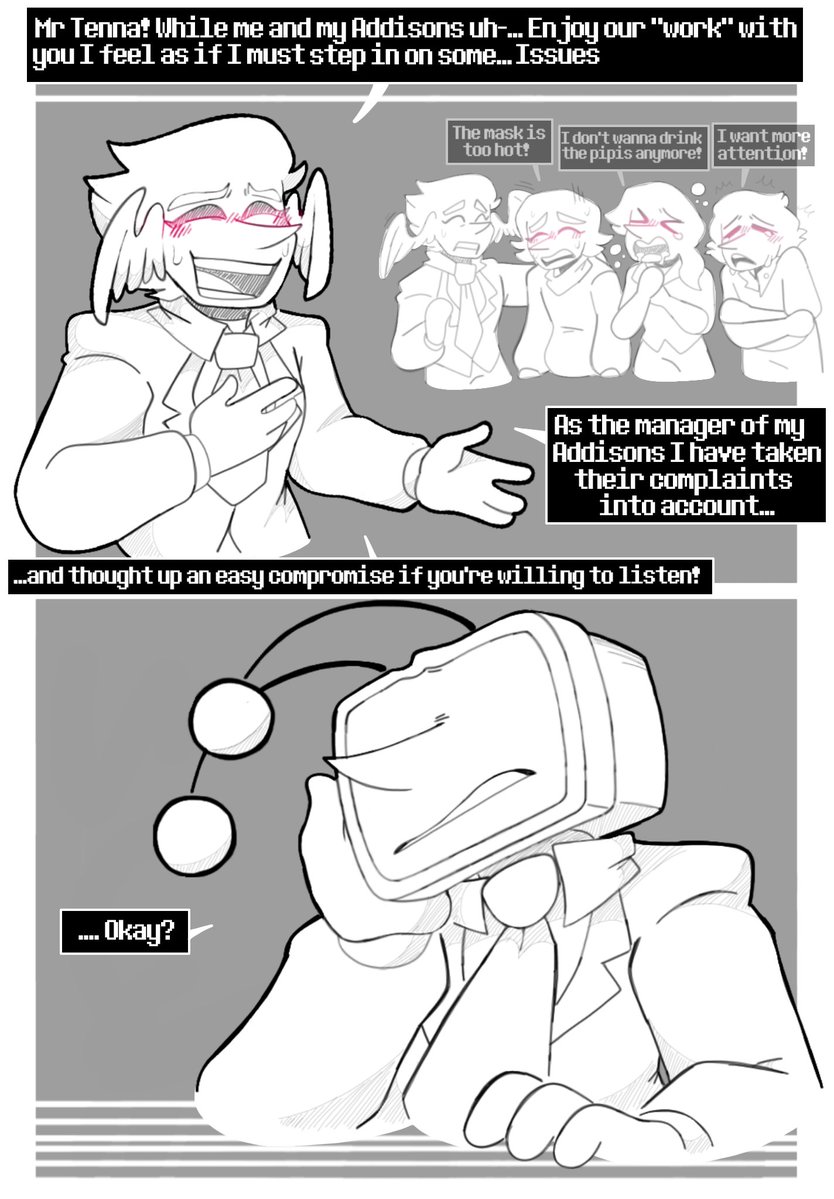 LateNightCandle's tweet photo. Been thinkin about that damned head Tenna keeps around and how the Addisons might deal with it

#deltaruined 
1/2 https://t.co/9CE1fJ4mnf