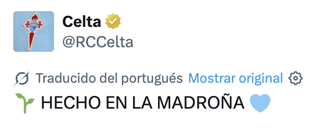 RCCelta's tweet photo. Vai sendo hora de incluír o galego en @X, meu 🙄 @elonmusk https://t.co/PKPkq6WVIb