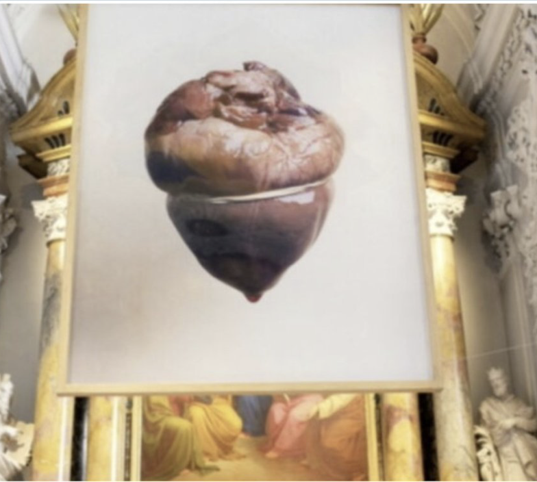 ProtecttheFaith's tweet photo. Not excommunicated

Bishop Hermann Glettler of the Diocese of Innsbruck, even though he displayed in one of his churches a pig's heart in a condom in mockery of the Sacred Heart of Jesus. https://t.co/05P4veFkDe