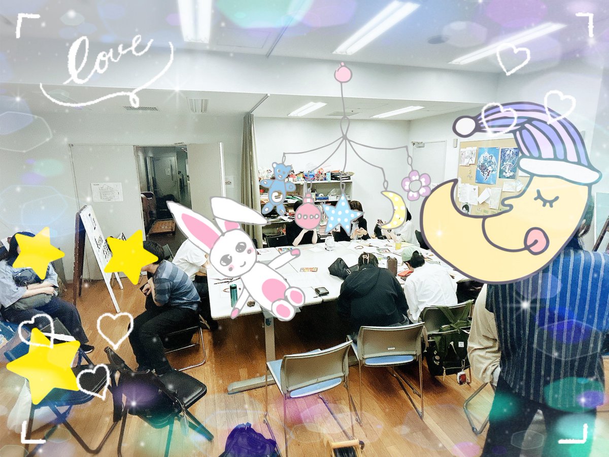 huccmanken's tweet photo. こんばんは💫法子です
先週は台風の影響で例会が開催できなかったので今日は2週間ぶりの例会です🎶
みんな元気に久しぶりの似顔絵も難なくこなしていて嬉しい限りです(͒ ᴖ  ᴖ⸝⸝ )͒♪
7月に入り期末テストやレポートが近づいて来ました📖
ラストスパートです.ᐟ頑張っていきましょう(*•̀ㅂ•́)و✧ https://t.co/JFilUiNHfK