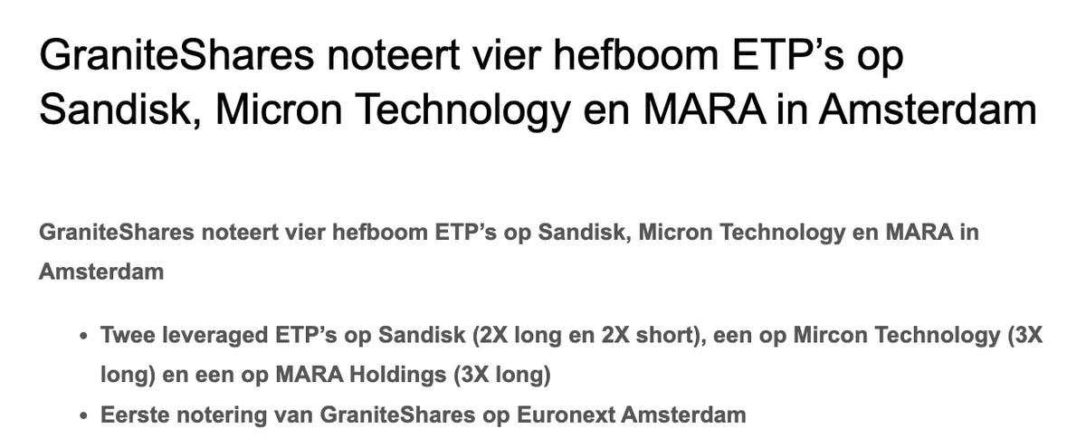 ArendJanKamp's tweet photo. Donderdag zat er dit persbericht in onze mail
Op de beurs heeft de lancering van zulke - want dat zijn het - gokproducten een track record
Geen beste (om het zacht uit te drukken)
Morgen meer in mijn vooruitblik op #StockWatch
And the secret word is... #rotatie https://t.co/8JXpGaHmDb