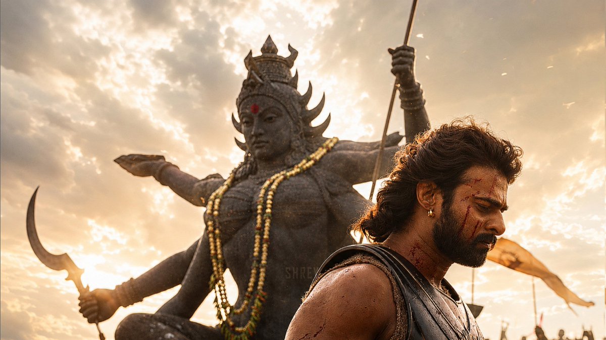 SamRebel001's tweet photo. There's a reason Rajamouli trusted #Prabhas to carry India's biggest cinematic legacy. 👑 https://t.co/bpUpi5LxFh