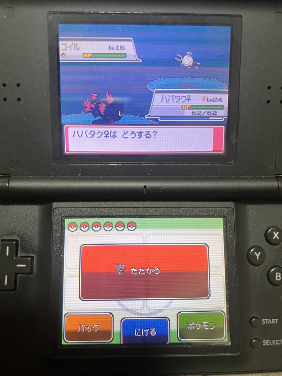JdL3v5's tweet photo. ソウルシルバーでコイル光った😆
何分のなんちゃらだっけ笑
#ポケモン https://t.co/KoDvowvR5e