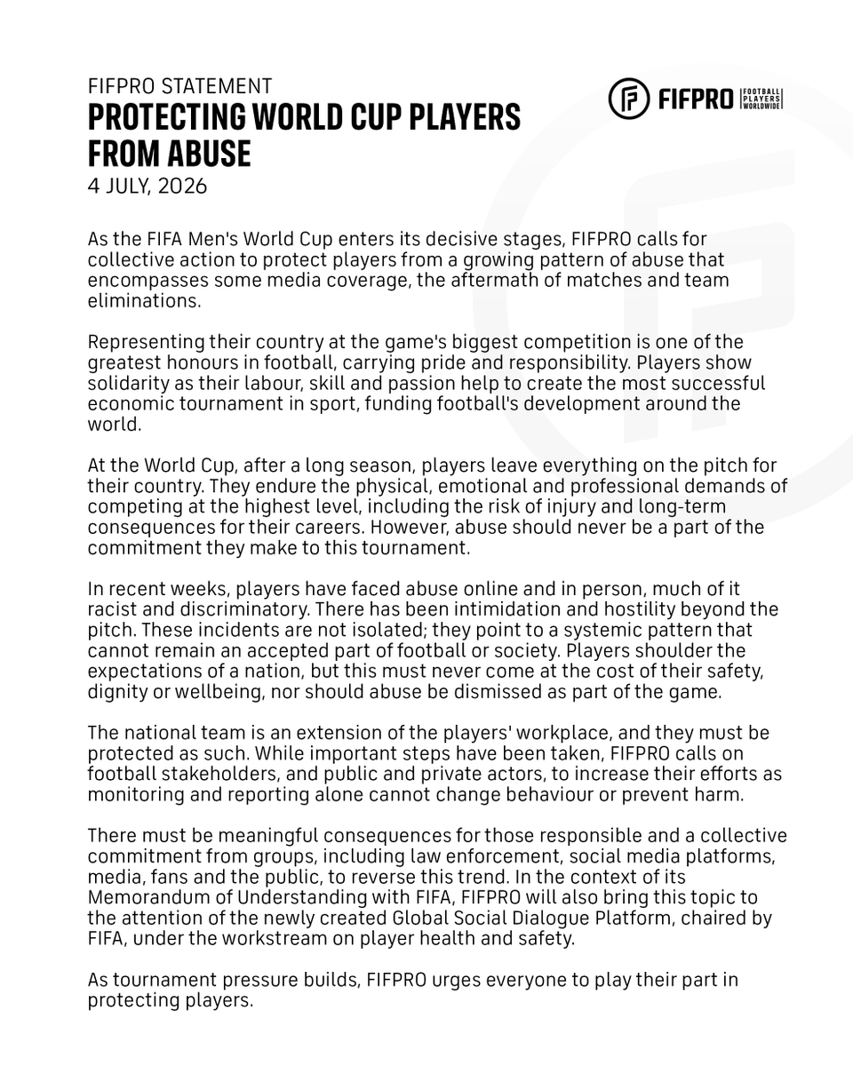 FIFPRO tweet media