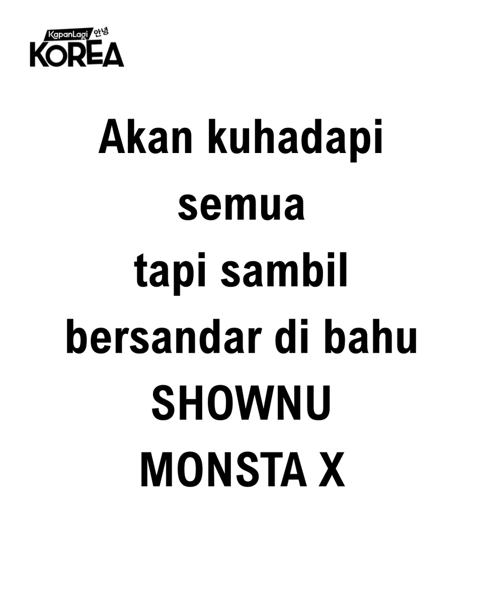 KapanlagiKorea's tweet photo. Di balik kita yang mantap, ada sandaran yang kuat #kpop #kpopmeme #halu #klk_rsp https://t.co/WIVAxxkkUZ