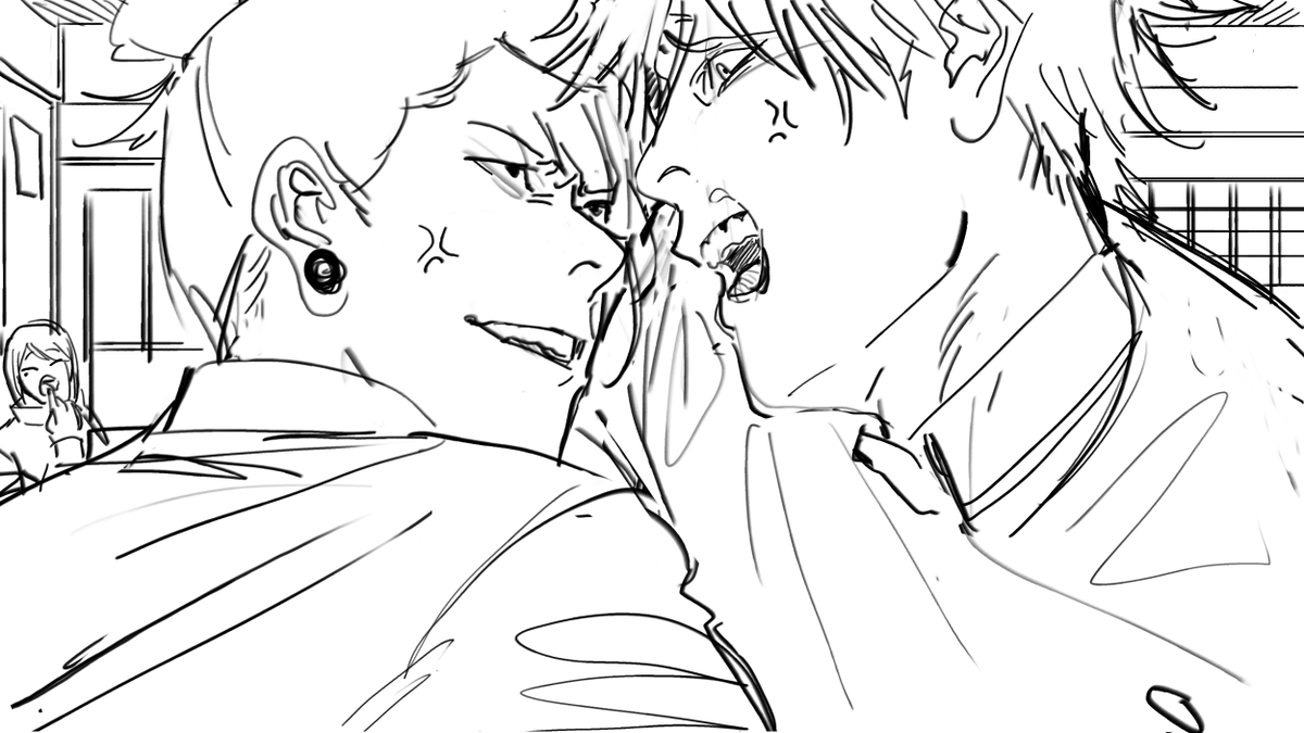 tofutofu_ooba's tweet photo. らくがき　やんのか？ https://t.co/UQ29lZFSQY