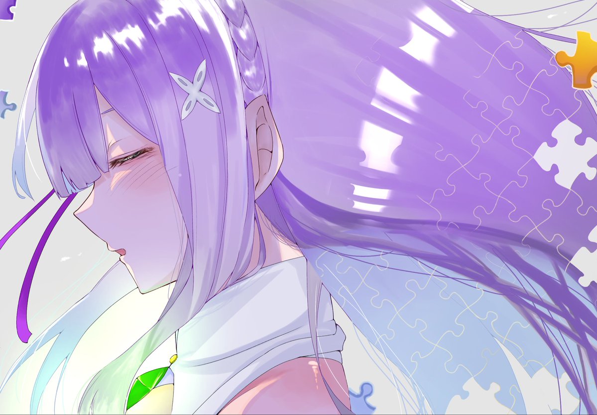 Appigx's tweet photo. エミリアたん
 #リゼロ #rezero https://t.co/Ra9zINnBYC