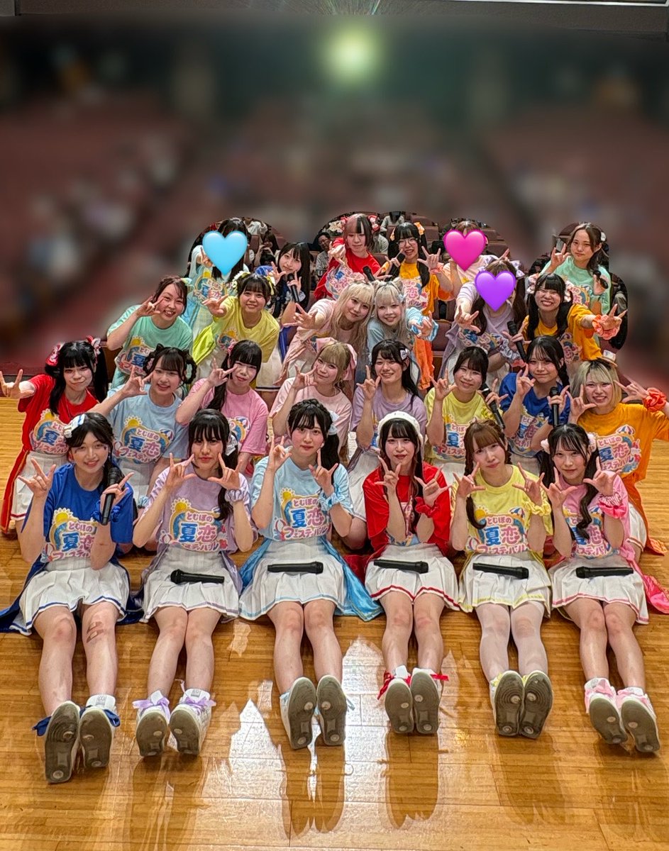 Tomboys_tmby's tweet photo. 【🌟御礼🌟】
『とむぼの夏恋♡フェスティバル』

にお越しいただきありがとうございました🍧
16期のお披露目いかがでしたか？
新体制Tomboys☆もよろしくお願いします💗🌟🤟🏻 https://t.co/cvmUf4A6Eo