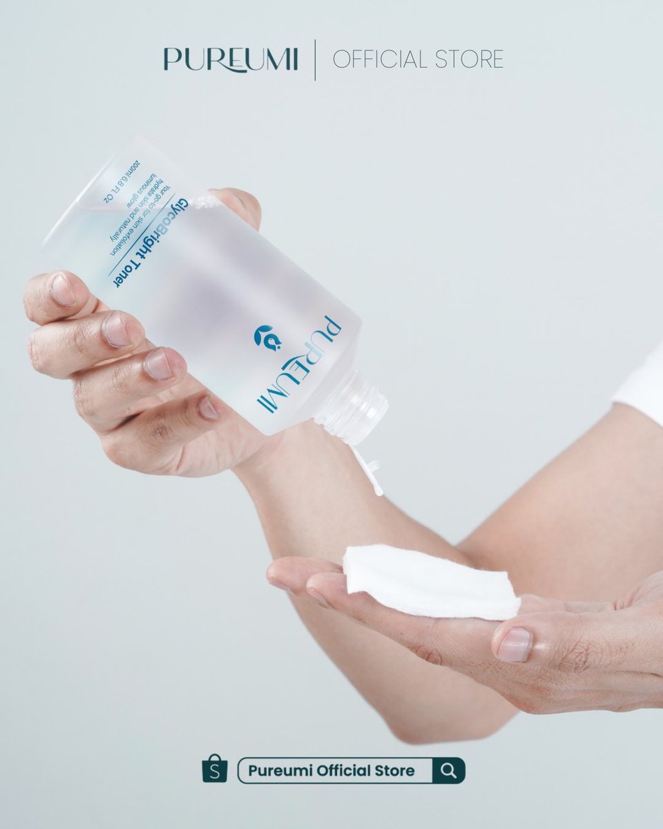 Pureumiofficial's tweet photo. Brighter looking skin starts here.
See the glow in as little as 7 days with Pureumi Glycobright Toner.
#Pureumi
#Bodytoner
#bodycare
#beautyineverydrop
#pureumixfajri https://t.co/XjUrHnCblG