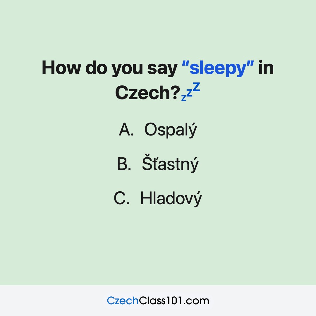 CzechClass101 tweet picture