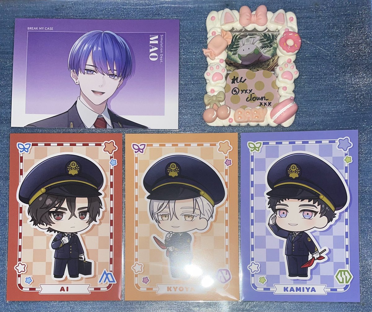 xxx_clown_xxx's tweet photo. 【交換】
▼譲
ブレイクマイケース ブレマイ
JR東海 特典 ポストカード
等身：宇京
SD：皇坂*、祠堂、神家

▼求
等身：立科1
SD：綾戸*、槻本、新開 各1

等身⇔等身
*は綾戸が決まるまで綾戸との交換

都内手渡し＞郵送
郵送交換：別募集含む纏めて優先

#RN取引 https://t.co/sl1PCBRGq9