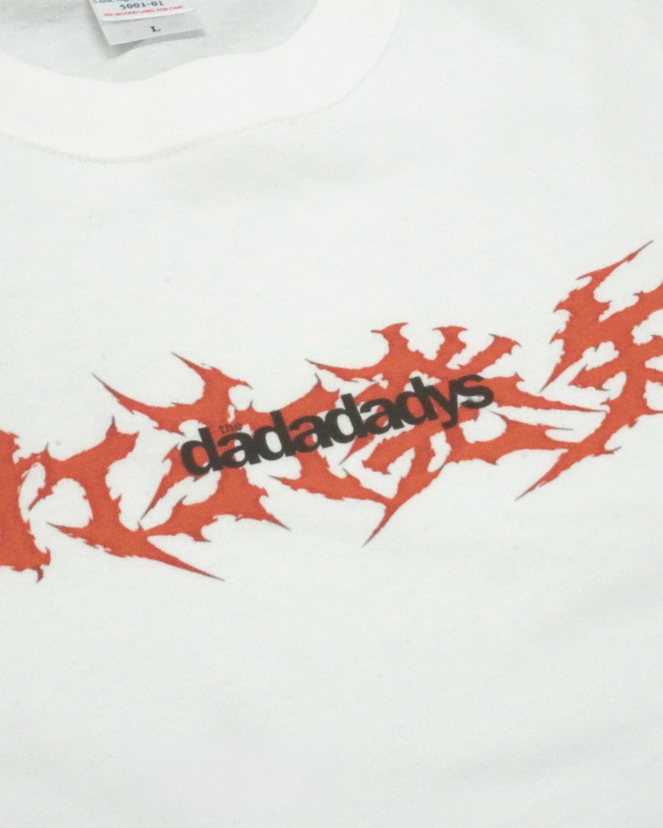 dadadadys_info's tweet photo. 【NEW GOODS】

打打発矢 Tee
Color：White
Size：M / L / XL
Price：3,500yen https://t.co/XPuXlBbRqu