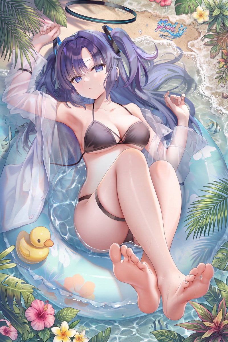 poi______1's tweet photo. 早瀬ユウカ（水着）
#ブルアカ  SFWイラスト https://t.co/z9GM6C4HVA