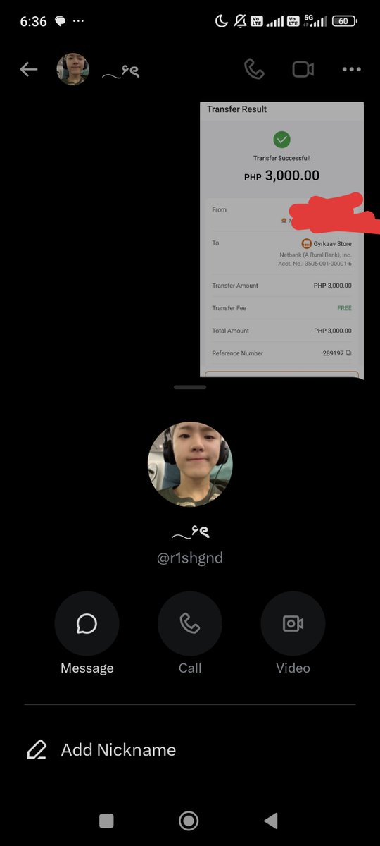 jhaen1004's tweet photo. ingat po kayo dito 
Scammer yan biglang block sakin after payment
pang burol ko na sayo yan
mabilaukan ka sana 
sana masaya ka na sa iniscam mo
@r1shgnd

#EXhOrizon
#EXhOrizon https://t.co/HuPGHAYFRC
