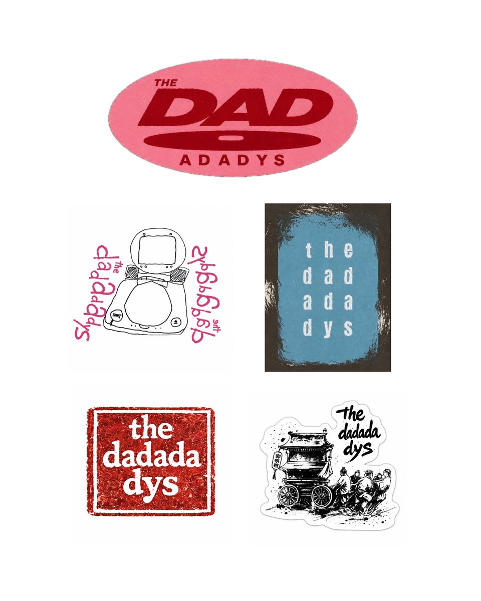dadadadys_info's tweet photo. 【NEW GOODS】

Sticker Set 2026
Price：1,000yen https://t.co/5OdJlGXqJS
