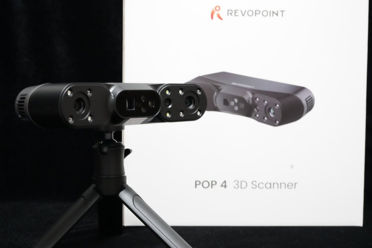 100SikiShooting's tweet photo. ㊗ POP4 3D Scanner ㊗
3Dプリンタの到着はまだですが、クラウドファンディングしていた3D Scanner到着いたしました😆
あんなものやこんなものデータ化してみます☺️
少々触りましたが、一筋縄ではいきません😱
回転台も注文いたしました😅
#REVOPOINT
#POP4 https://t.co/7XFSEhagKI