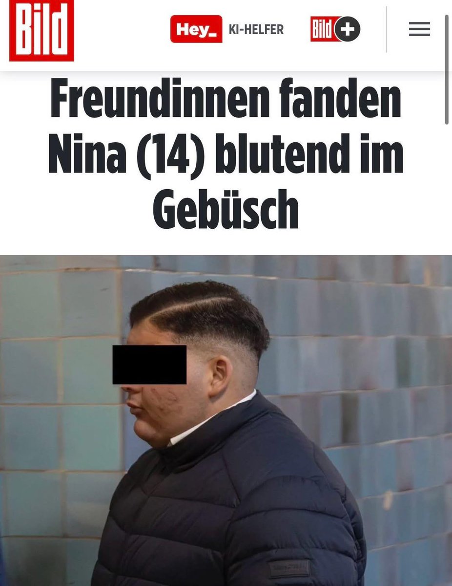 KaiserBenKaiser's tweet photo. Mehmet E. ist wie zahllose gleichartige Fälle ein Symbol der Verachtung des Systems für uns Deutsche.

Der zum Tatzeitpunkt 19-Jährige vergewaltigte zusammen mit dem zum Tatzeitpunkt 18-jährigen Islam El-M. am 9. Juni 2023 eine 14-Jährige in Berlin-Schlachtensee in einem Gebüsch. Sein Mittäter Islam El-M. besaß die deutsche Staatsbürgerschaft, sprach aber kein Deutsch und benötigte vor Gericht einen Dolmetscher. Der Asylantrag von Mehmet E. wurde bereits 2012 abgelehnt, dennoch wurde er nicht abgeschoben.

Aus offensichtlichem Verständnis für die Täter heraus beantragte die Staatsanwaltschaft nur Bewährungsstrafen. Das Gericht ging in seinem Urteil leicht darüber hinaus. Mehmet E. (Haupttäter): erhielt 3 Jahre Jugendstrafe, Islam El-M. erhielt 9 Monate Jugendstrafe auf Bewährung + sozial-kognitives Einzeltraining + 60 Stunden Freizeitarbeit.

Beide legten auf Kosten des Steuerzahlers Revision ein. Das Opfer erlitt neben inneren Verletzungen eine Traumatisierung, unter der sie ihr Leben lang zu leiden haben wird.
