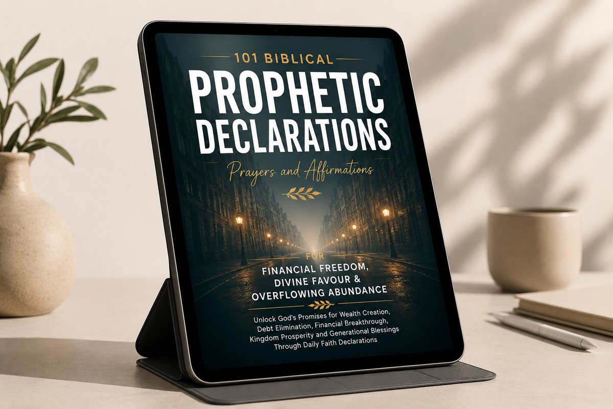 excelsamuel's tweet photo. Don't just hope for change, declare God's Word over your life. Get your copy of 101 Biblical Prophetic Declarations, Prayers &amp; Affirmations today. #Book #Digital #Debt
https://t.co/HacZf5Cph6 https://t.co/5CpIjMbirW