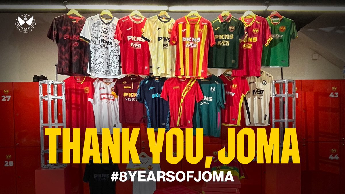 selangorfc's tweet photo. 𝑨 𝑪𝒉𝒂𝒑𝒕𝒆𝒓 𝑪𝒍𝒐𝒔𝒆𝒔, 𝑻𝒉𝒆 𝑰𝒅𝒆𝒏𝒕𝒊𝒕𝒚 𝑹𝒆𝒎𝒂𝒊𝒏𝒔. 💊

As we look back on an incredible 8-year journey with Joma, it’s time to say farewell to a partnership that truly defined an era for the Red Giants. 🔴🟡

Since 2018, every jersey told a story of our collective passion. Together, we wove the history of Selangor into every single thread, through the sweetest victories and the toughest battles. 💪 Thank you, Joma, for beautifully crafting our colors and standing shoulder-to-shoulder with our team and fans. 🫡

Though this journey comes to an end, the pride and identity we built together will stay with us forever. 🙌

Thank you again for everything, @JomaSport ❤️💛

#SelangorFC #ThisIsSelangor 
#SFCxJOMA #JomaForeverRed