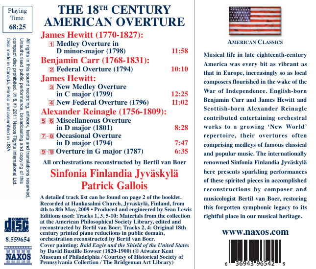 MozartCircle's tweet photo. #CDChoice #ch
#Year1776 #4July #250Anniversary
#AmericanRevolution
#IndependenceDeclaration1776
Great #BertilVanBoer presents
CD with 1st #AmericanSymphonicMusic:
Composers #Hewitt #Carr #Reinagle in 1790s Medley with #Mozart #YDoodle #GOwen #Marsillaise!
https://t.co/BXrZvWbJNz https://t.co/cJhFcXTBVY