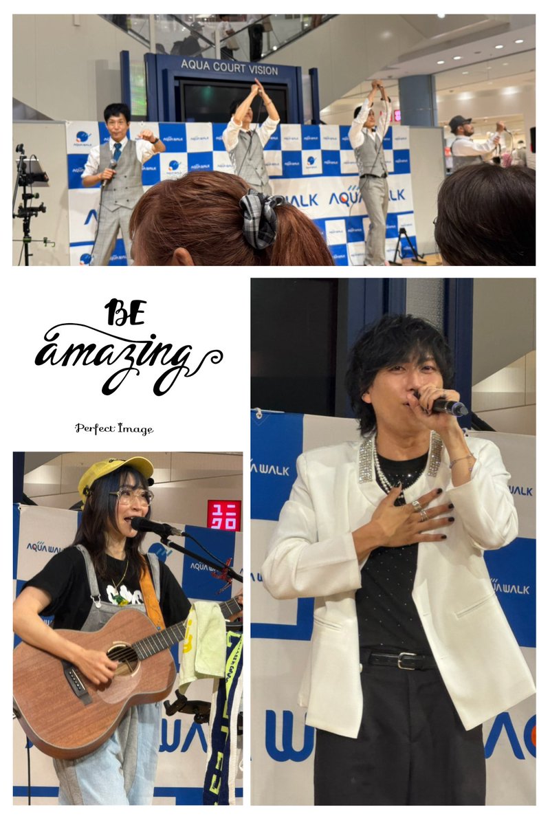 Nami_gokuraku's tweet photo. アクアウォーク大垣に、別のアーティストさんを観に行ってきました(*ノ>ᴗ<)
#HMRCollectionLIVEin岐阜
#想ワレえみこ
#CooleyHighHarmony
#山口大貴 https://t.co/khEBydeztZ