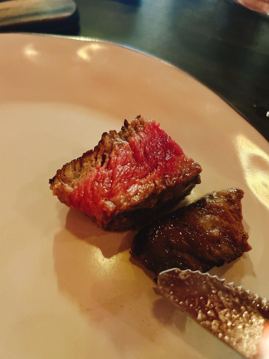 acrow_s's tweet photo. 昨日食べに行ったお肉も美味しかった🥳 https://t.co/UtFl8gf36v