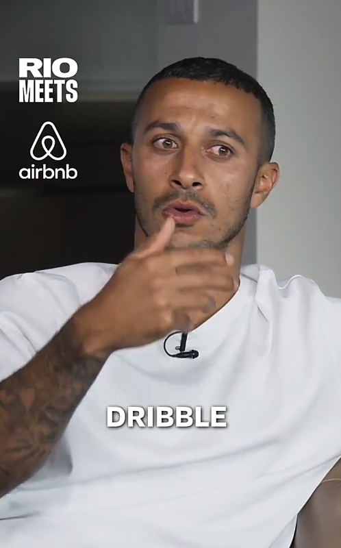 UtdDistrict's tweet photo. 🚨🎙️ | Thiago Alcântara on Kobbie Mainoo:

"I LOVE him... where would I play him? As a no.8, because he's capable to defend and be aggressive. He's able to dribble, to arrive to the box and SCORE goals. 

"So you are an 8, the way he BEHAVES on a pitch you couldn't leave him as a 10, like they're pressing the defenders or... you have to leave him in the middle as a no.8 knowing that there's someone behind him KICKING someone, because if he gets him the ball, he will give it and he can progress the ball and arrive to the box."  

[@RioMeets]