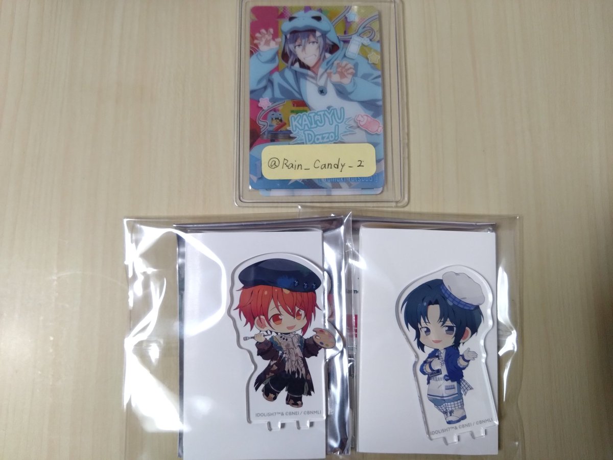 Rain_Candy_2's tweet photo. 【交換】アイナナ  アニカフェ IDOLiSH7 HAPPY KiTCHEN TiME アクリルスタンド アクスタ

【譲】
HAPPY KiTCHEN 一織
記念日 陸
【求】
HAPPY KiTCHEN 壮五
記念日 環

郵送のみ
お気軽にお声がけください https://t.co/ADmUZ1OLjI