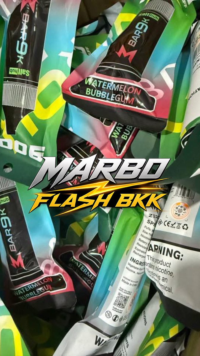 MarboFlashBkk's tweet photo. Marbo 9k 340฿.-
ส่งแมสโซนกรุงเทพ
สนใจสั่งซื้อหรือเช็คค่าส่ง สแกน Qr หรือ Line @372mbkjc

https://t.co/PdTDQX5gYT

#พอต #พอตกรุงเทพ #พอตใช้แล้วทิ้ง https://t.co/p5BTWF9UO8