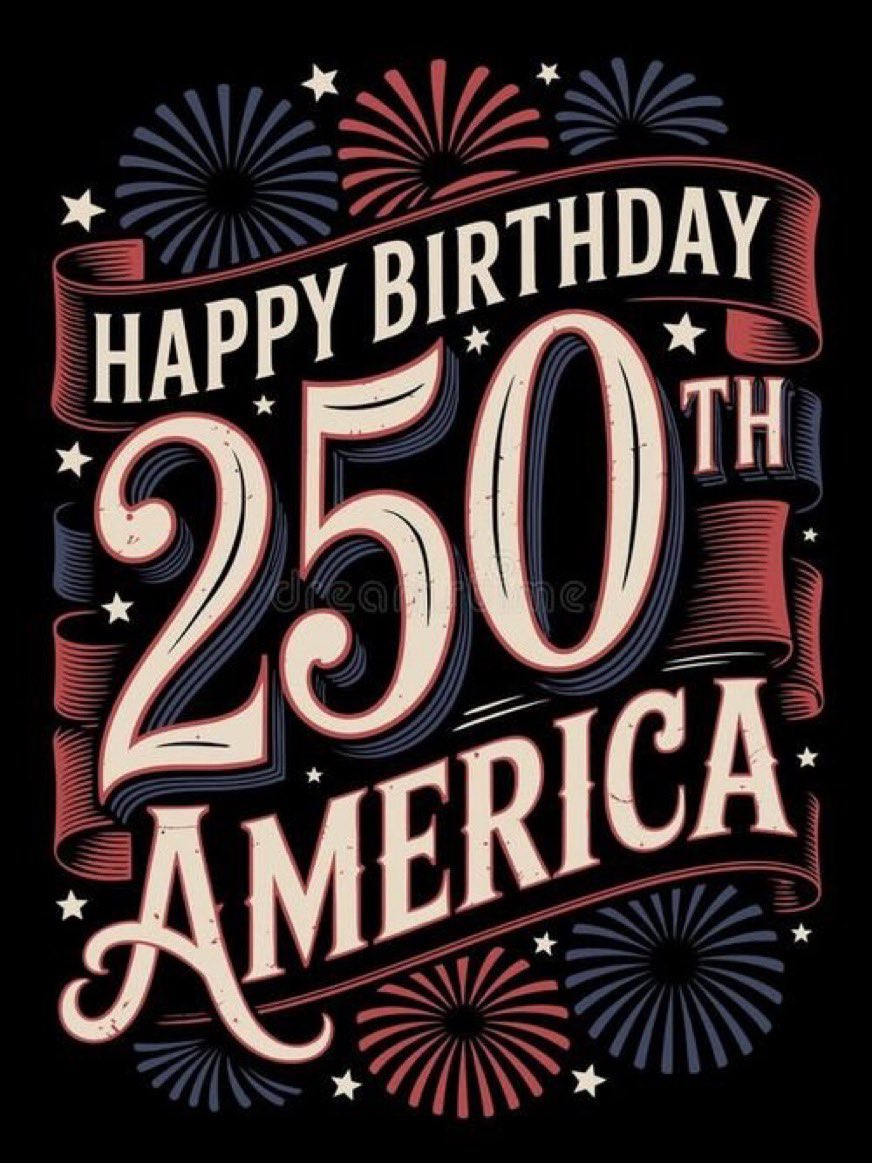 Jennymorga09's tweet photo. Happy Birthday 250th American 🇺🇸 https://t.co/fvOVx2IOjE