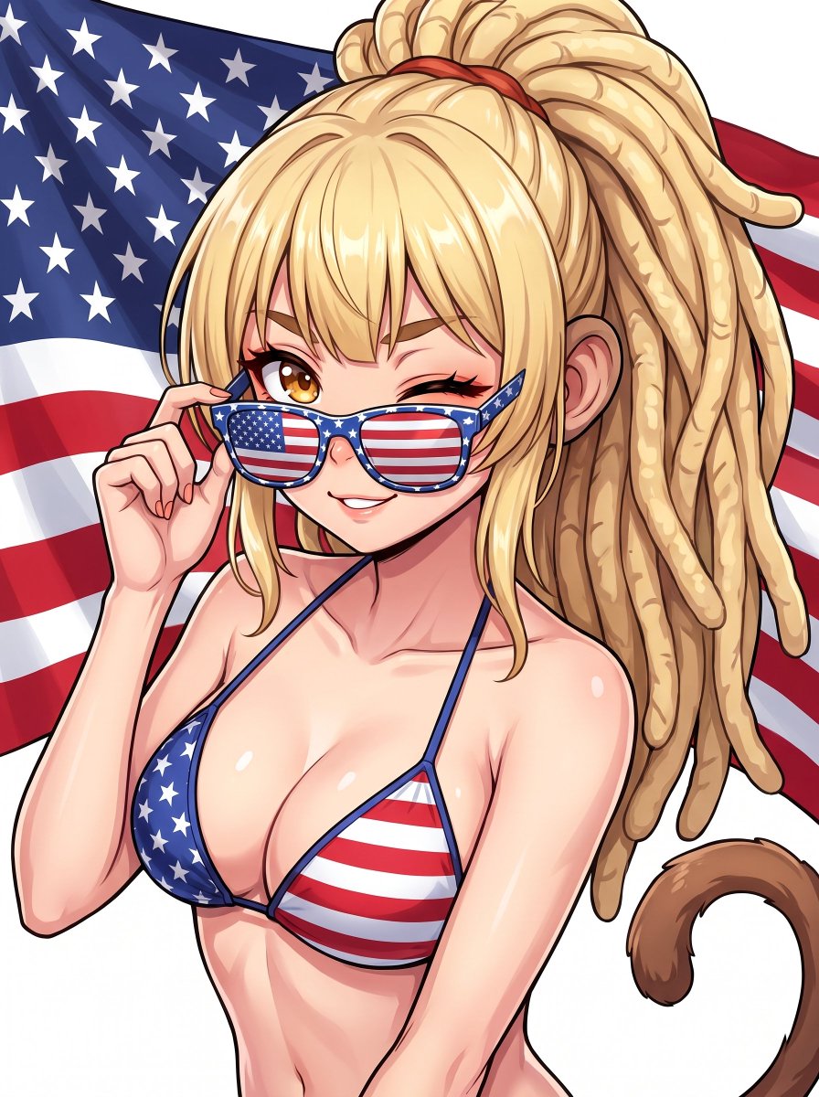 BananaJuju_'s tweet photo. HAPPY 4th of JULY! 🇺🇸 https://t.co/sWbzJmUUdF