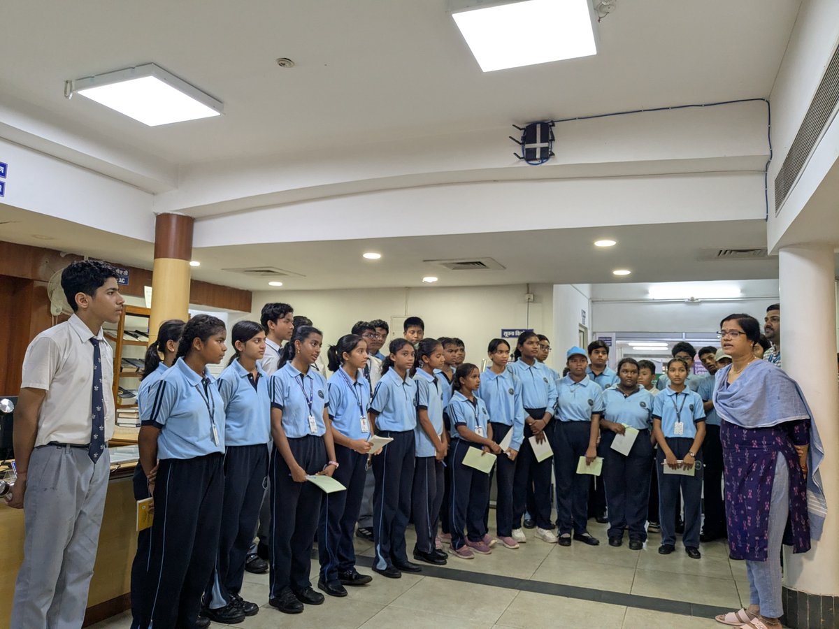 BPCL_NITR's tweet photo. Bal Bharathi Public School, Dariapali, Sundargarh 45 students and 5 teachers visited the BPCL, NIT Rourkela, and explored the books and digital resources. BPCL  welcome all &amp; motivated the students to increase reading habits and focus on to be more creative. https://t.co/TZQ87tgb9D