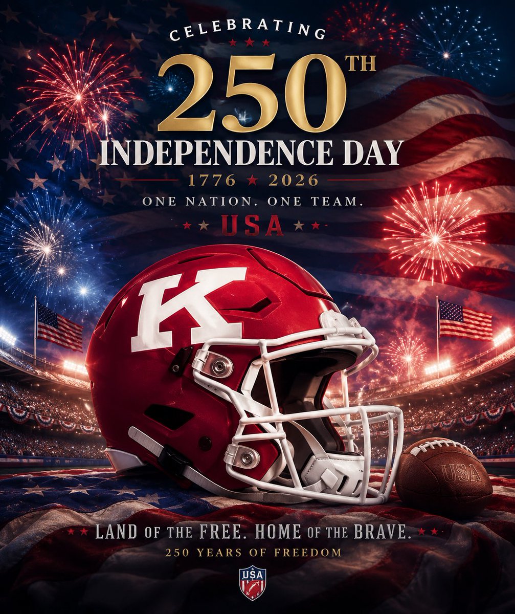 KFBknights's tweet photo. Everyday is Independence Day in USA! This one is special! Thankful to live in the Greatest Country on earth! https://t.co/FnEoFPbksM