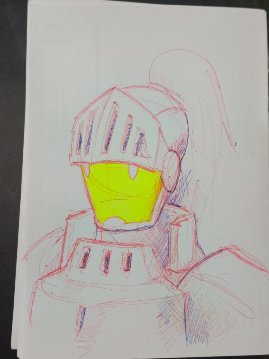 g00ax's tweet photo. Use what is available at work 😀 

#sketch #pen https://t.co/gB3unu3AZK