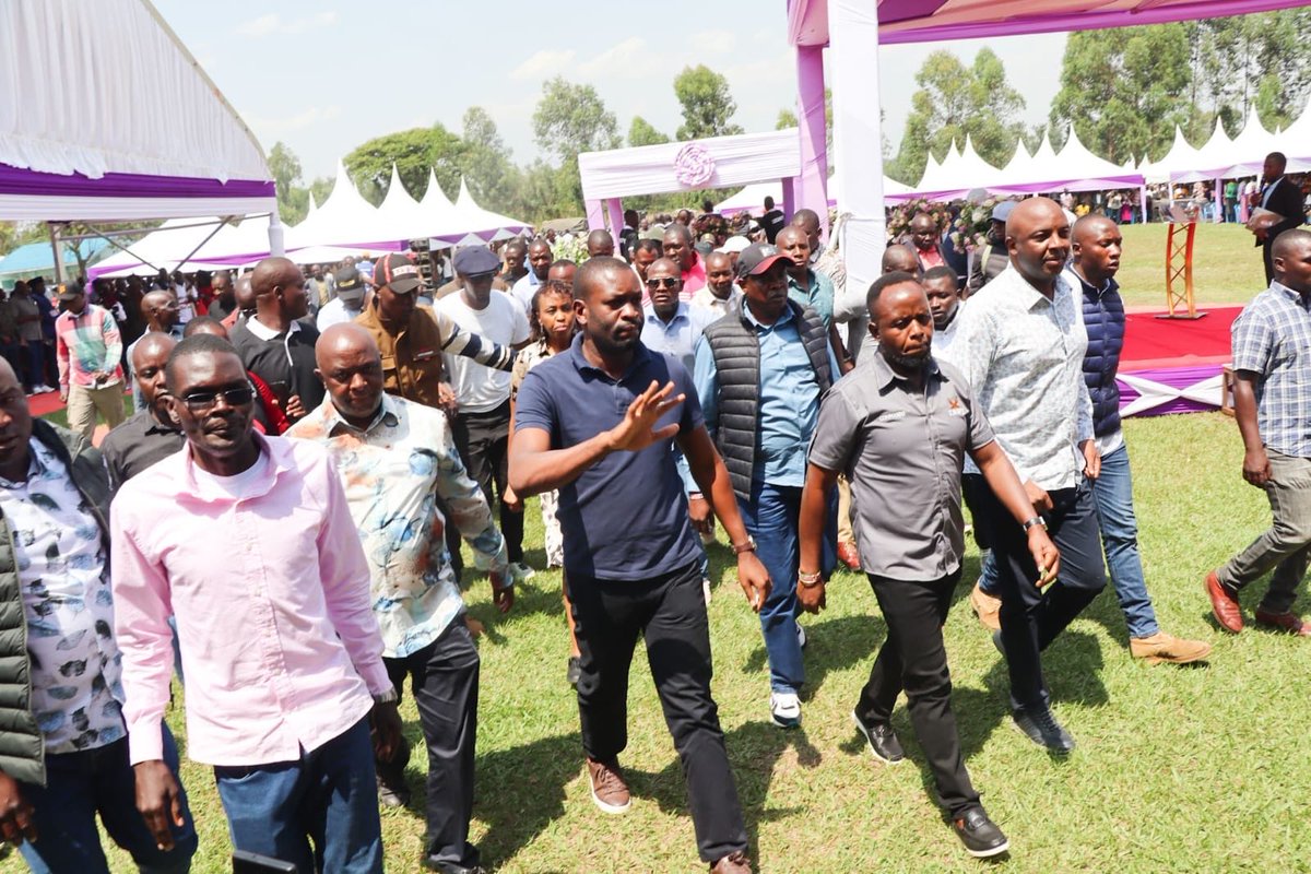 edwinsifuna's tweet photo. Happening….we are at Nangata Primary School in Bumula for the burial of the late Erick Juma Wamboka, brother to area MP Jack Wamboka. https://t.co/sD09On1XtW