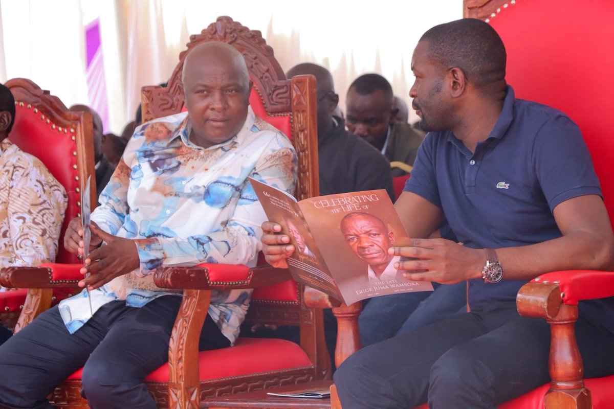 edwinsifuna's tweet photo. Happening….we are at Nangata Primary School in Bumula for the burial of the late Erick Juma Wamboka, brother to area MP Jack Wamboka. https://t.co/sD09On1XtW