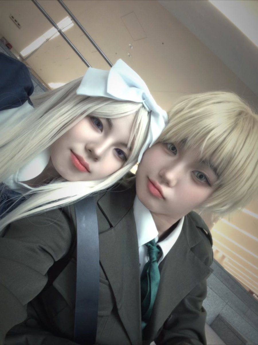 tommy_0026's tweet photo. aph/cos　💜💚
#ANISONLEGENDSFESJAPAN
#アニレジェ https://t.co/HtYcAlcopo
